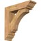 Ekena Millwork Imperial Traditional Smooth Bracket w/ Offset Brace, Western Red Cedar, 5 1/2"W x 20"D x 20"H BKT0604X20X20IMP01SWR - alternate 1